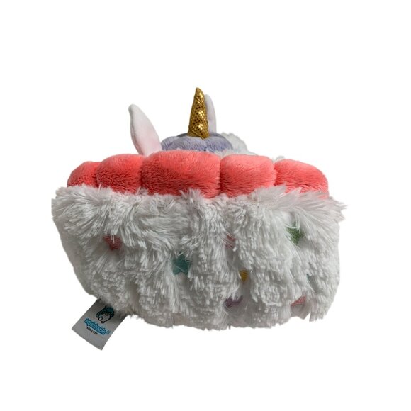 Squishable Plush Cake Unicorn Slice Multicolor 2021 Dessert Stuffed Doll Toy Foo - Picture 2 of 5